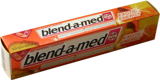Упаковка из метеллизированого картона Blend-a-med ®
